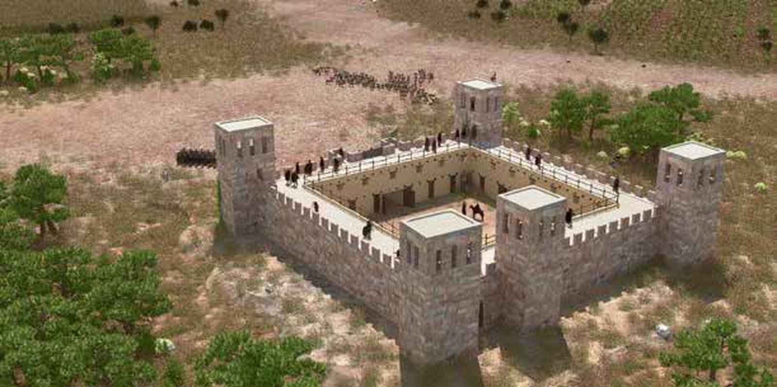 Roman fort Formentera